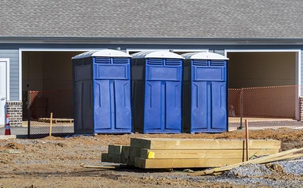 it is possible to rent a job site porta potty with heating or air conditioning